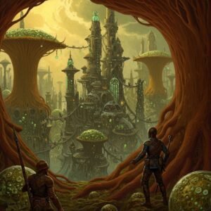 28mm BioPunk Terrain