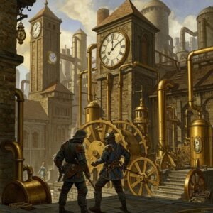 28mm Steampunk Terrain