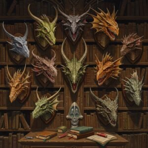 1/4 Scale Beast Trophy Wall Art